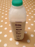 measured milk